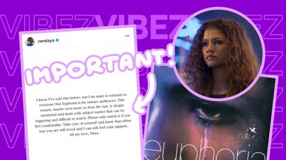 Zendaya ostrzega przed seansem "Euforii". Nie, to nie jest serial dla wszystkich