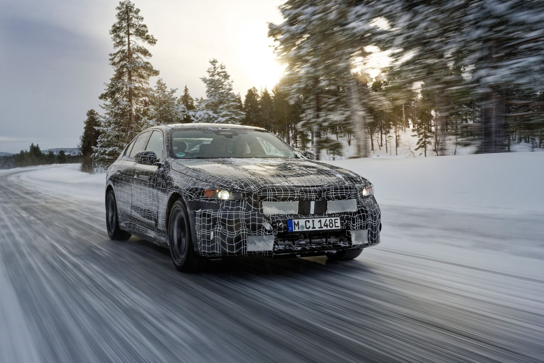 BMW i5 - zdjęcia z testów