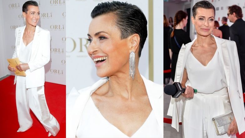 Danuta Stenka lśni na gali Orłów 2021