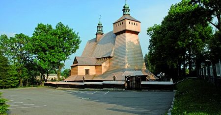 Parafia Haczów. Znajduje się tu wyjątkowy zabytek