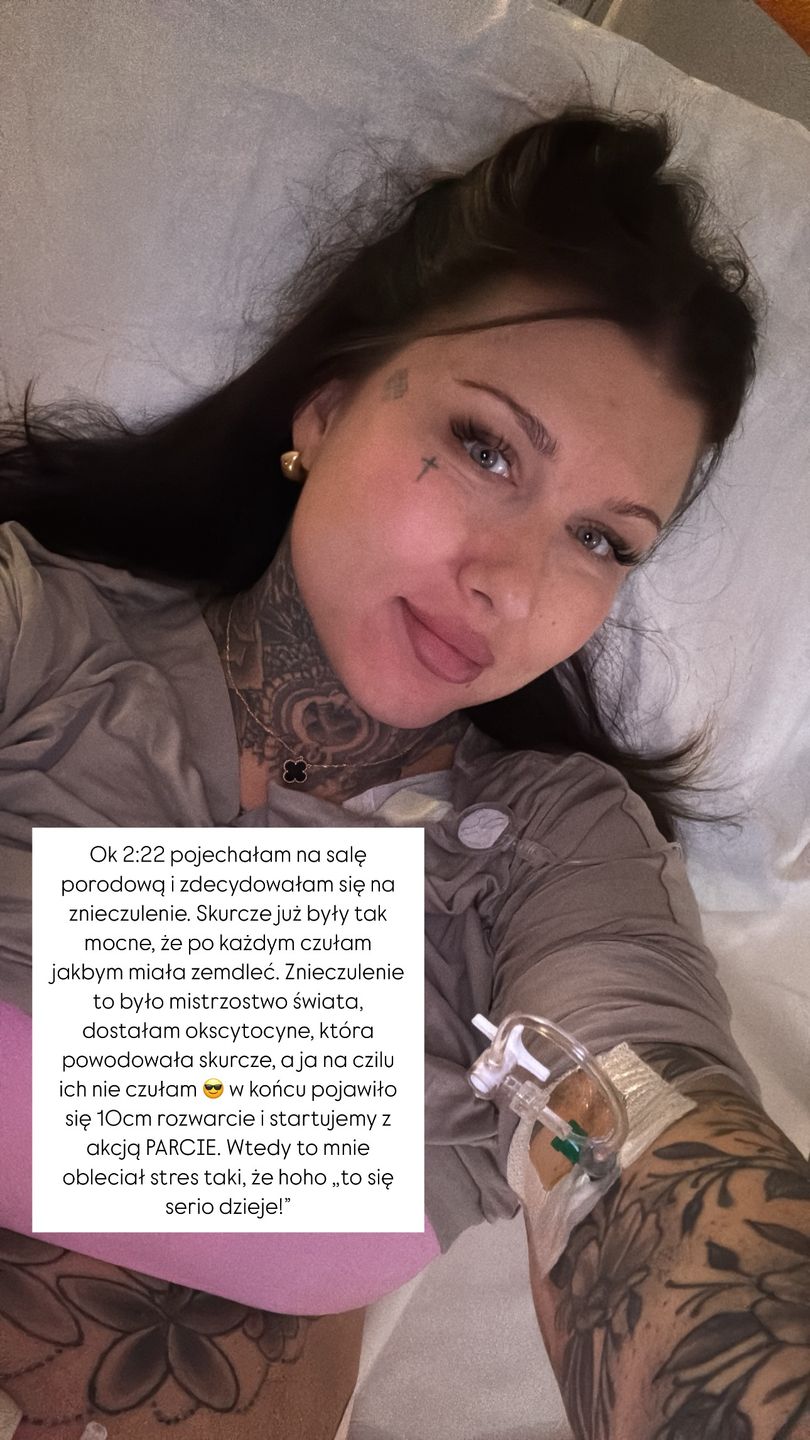 Relacja Deynn z przebiegu nocy przed porodem