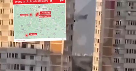 Atak dronów pod Moskwą. "Ukraina będzie uprzykrzać życie Rosji"