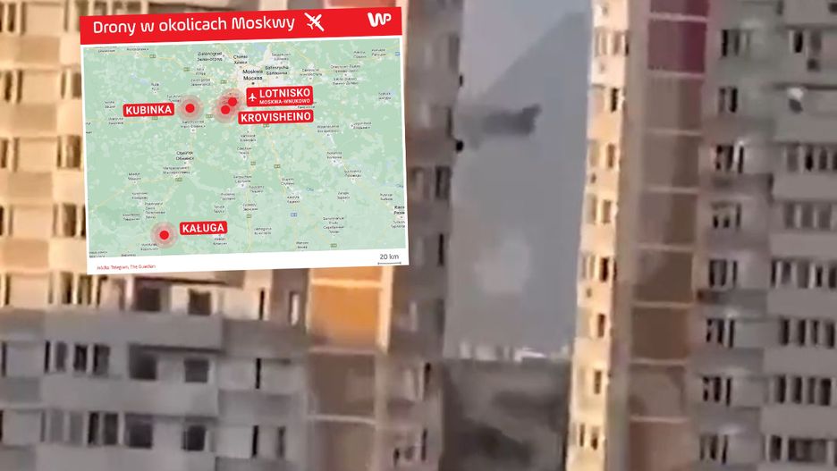 Kolejne ataki dronów w Rosji