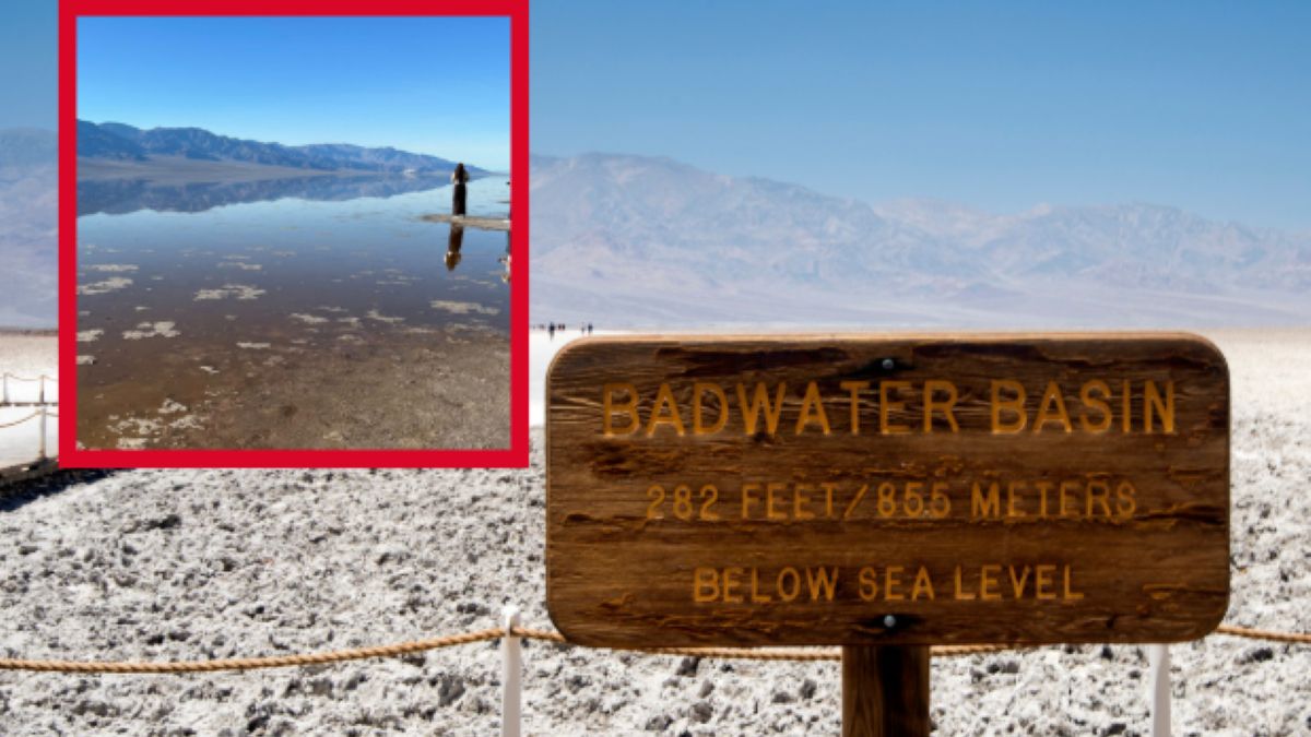 Starożytne jezioro wróciło do Doliny Śmierci