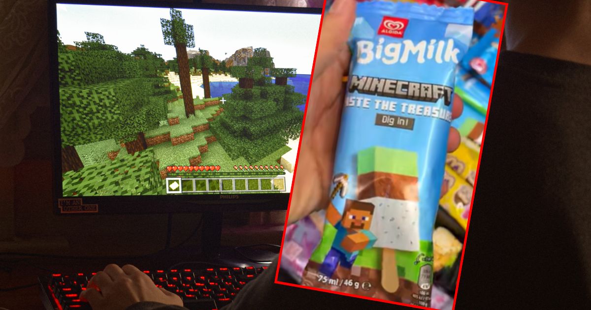 Jak smakują lody inspirowane grą Minecraft? Nowość podbija internet - Vibez