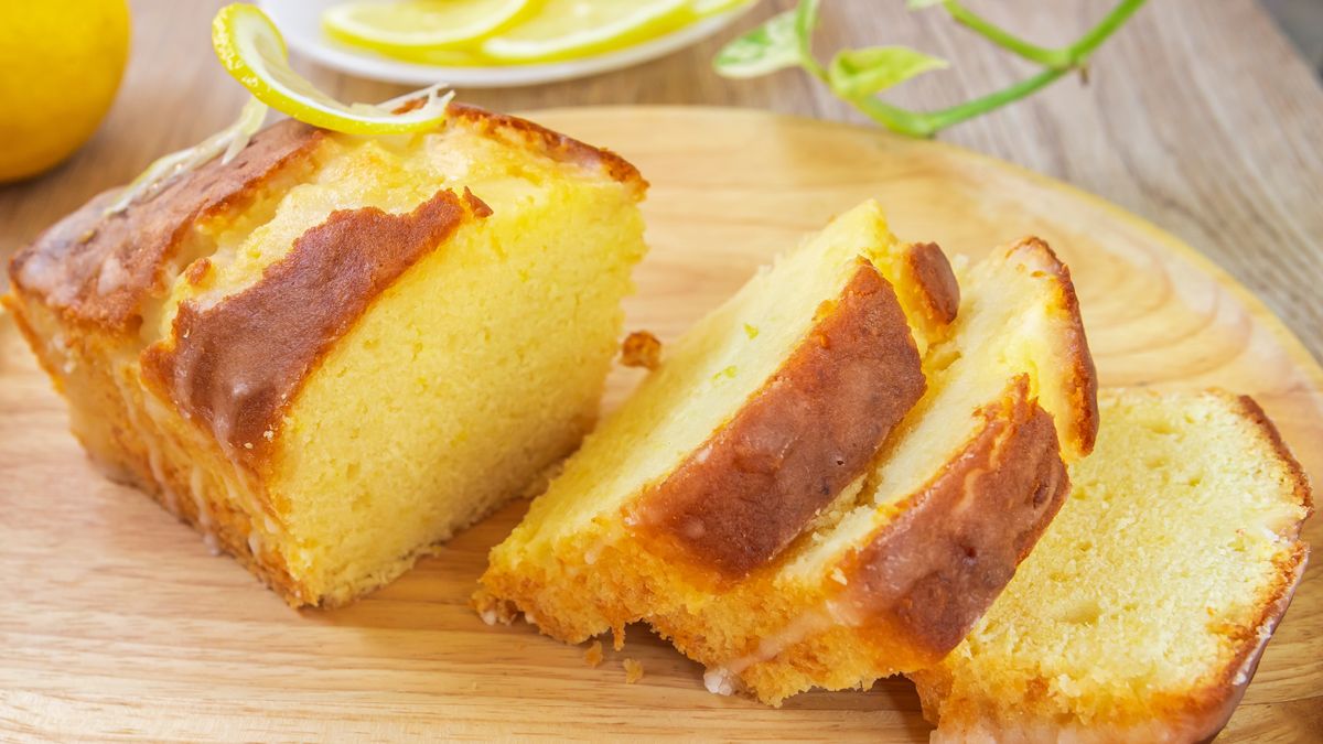 Ciasto cytrynowe pachnie w całej kuchni