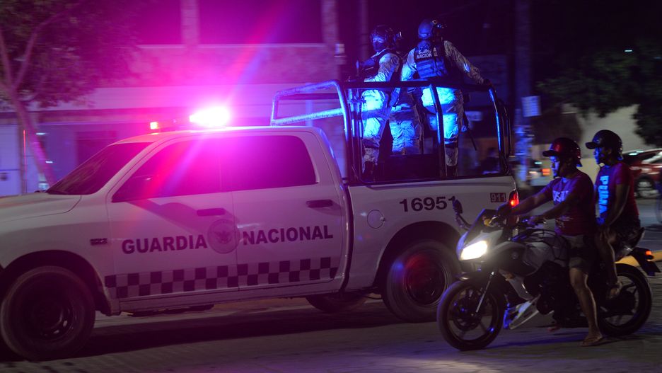 Security In Mexico's Most Popular Tourist Destinations
Members of the National Guard 