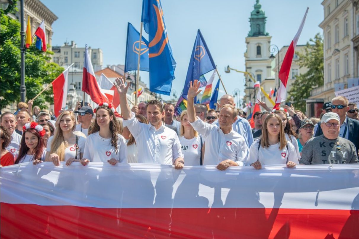 "Ślubuję wam to". Najważniejsze słowa, jakie padły na marszu w Warszawie