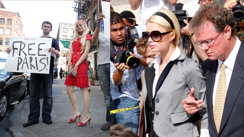 Paris Hilton trafiła za kratki