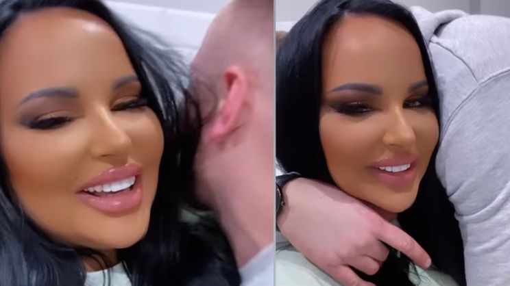 Rozanielona Esmeralda Godlewska pokazuje twarz NOWEGO UKOCHANEGO