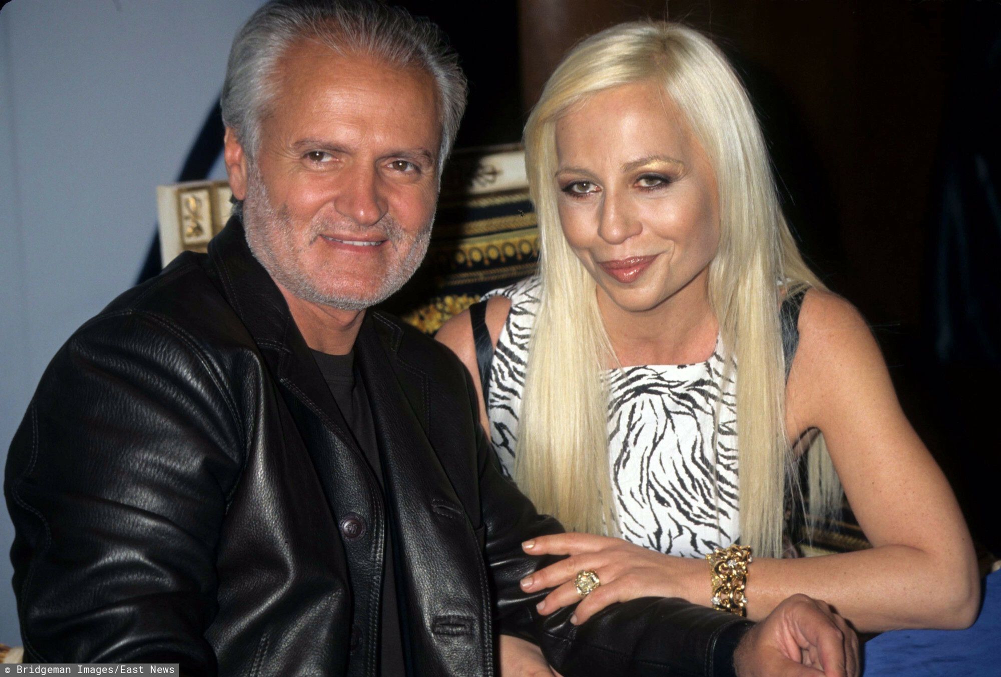 Bridgeman Images znani retro
ZUM4866011 Portrait of Gianni and Donatella Versace in 1996 by .; (add.info.: Portrait of Gianni and Donatella Versace in 1996); Globe Photos/Zumapress; .