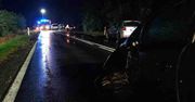 Zielona Góra: Wypadek na DK32. Zderzenie trzech samochodów, droga zablokowana