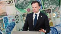 Minister finansów i gospodarki Andrzej Domański