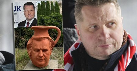 Przemysław Czarnek dumnie eksponuje "nagrodę" DZBANA ROKU. Przekuł sytuację w żart