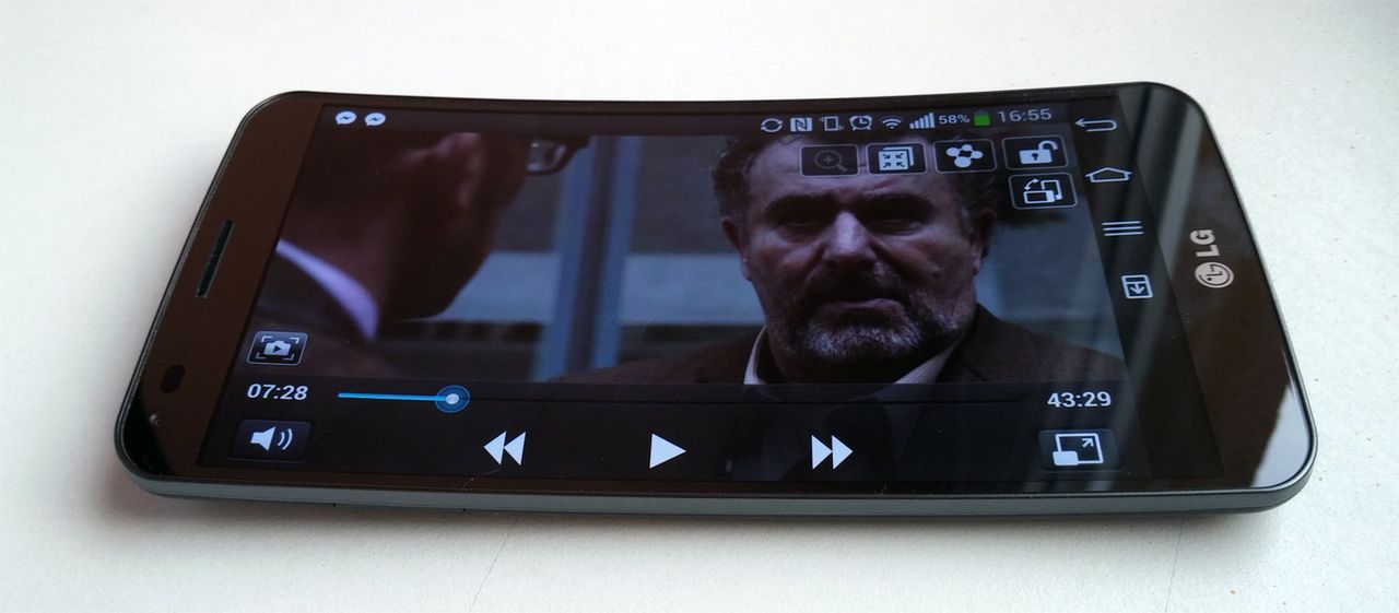 LG G Flex - wygięcie to nie wszystko [test ekranu] 5
