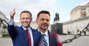 Sondaż: Trzaskowski i Nawrocki z dużym odsetkiem przeciwników