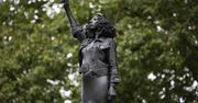 Wielka Brytania. Black Lives Matter. Statua protestującej kobiety pojawiła się na cokole po pomniku Edwarda Colstona