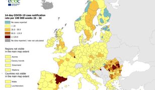 Koronawirus w Europie. Tu jest najgorsza sytuacja. Są też polskie regiony