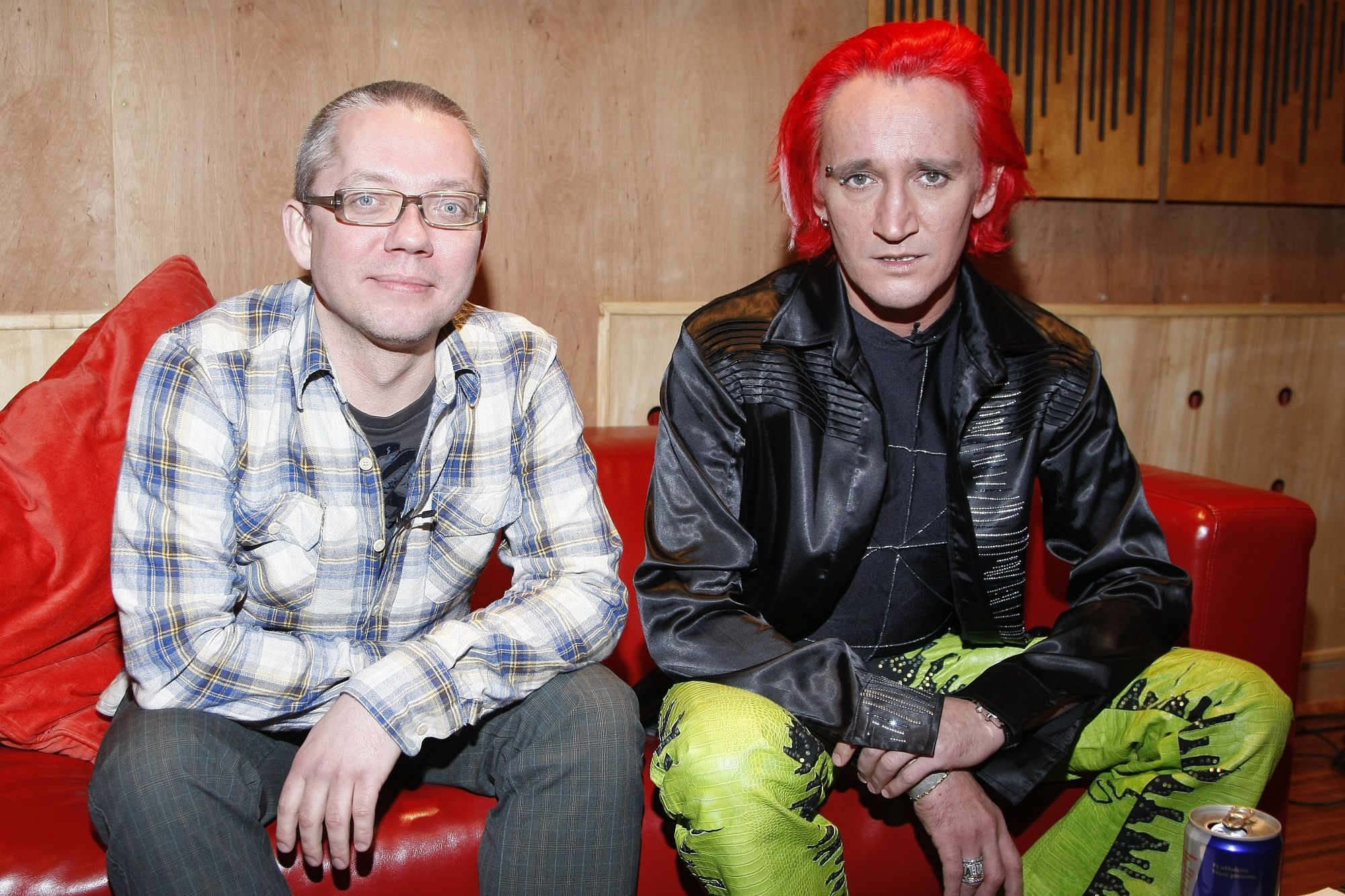 Jacek Łągwa i Michał Wiśniewski z "Ich Troje" w 2010 r.