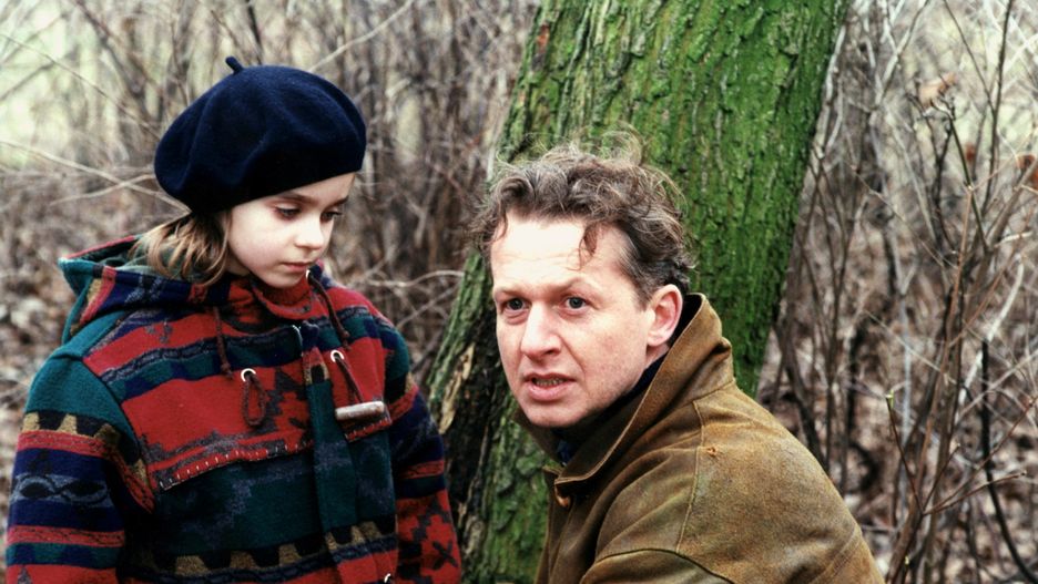 Aleksandra Maliszewska i Bogusław Linda w filmie "Tato"