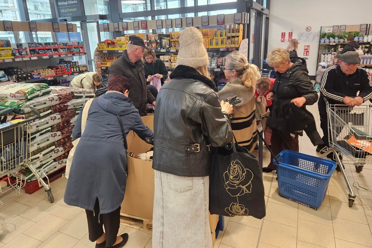 Wyprzedaż ubrań i artykułów przemysłowych w Lidlu po 5 zł