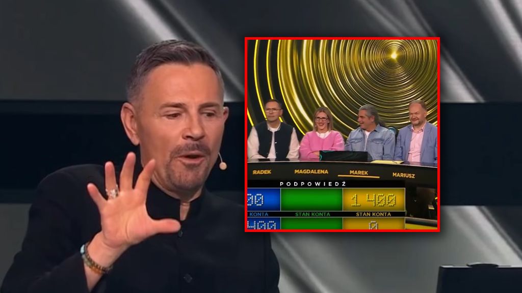 Krzysztof Ibisz i kuriozalna sytuacja w "Awanturze o kasę"