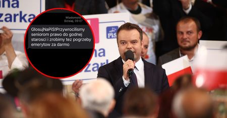 Polacy dostali dziwne SMS-y. "GłosujNaPiS!"