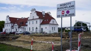 Koło: Parking, zieleń i stacja naprawy rowerów przy dworcu PKP