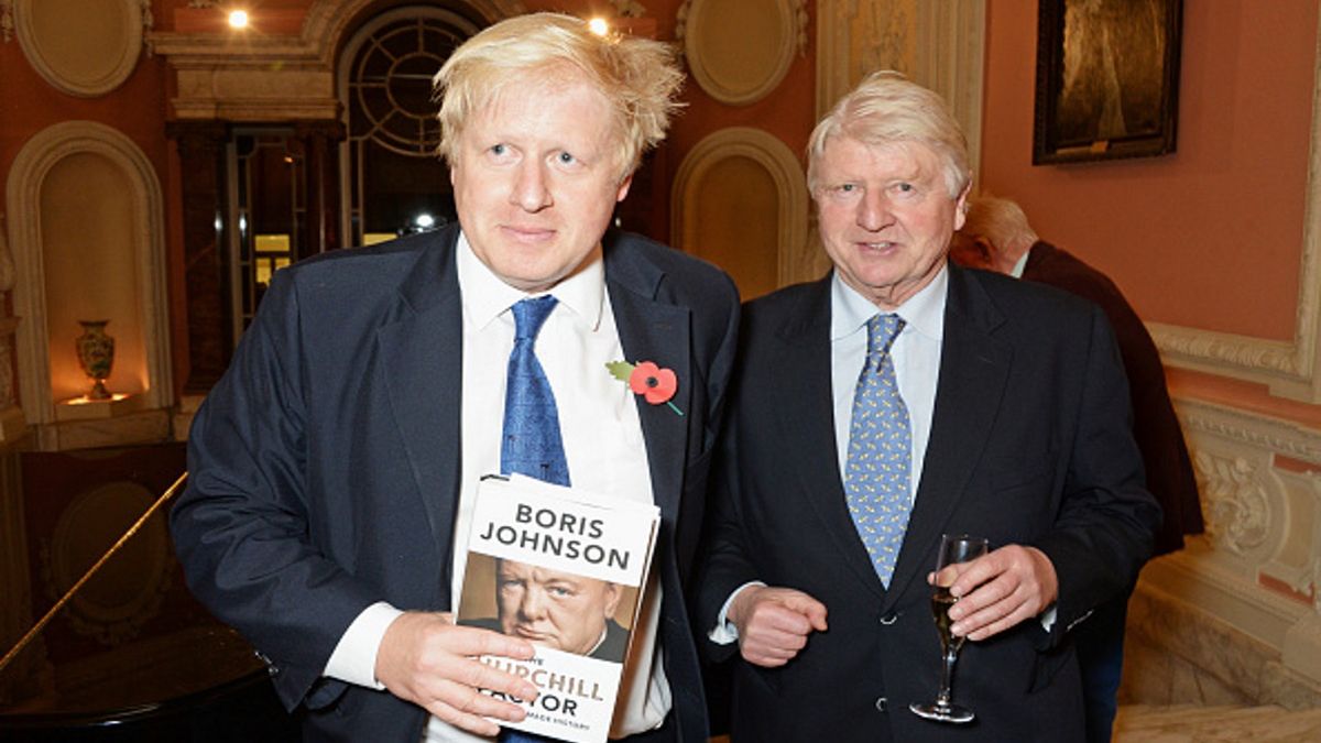 Ojciec Borisa Johnsona złamał zalecenie, by nie wychodzić z domu w błahym celu