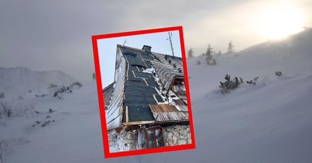 Zerwany dach znanego schroniska. Huraganowy wiatr w Tatrach