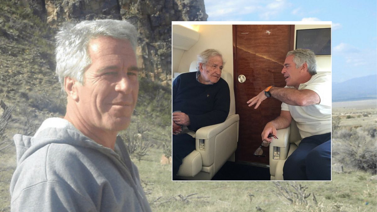 Jeffrey Epstein i Noam Chomsky