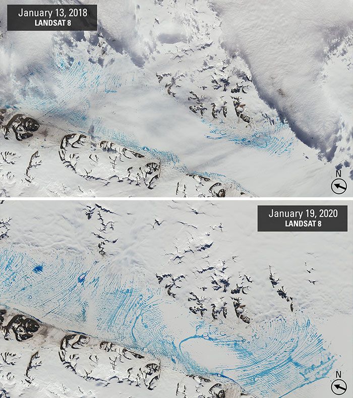 Zdjęcia NASA pokazują, jak zmienił się klimat przez lata 4