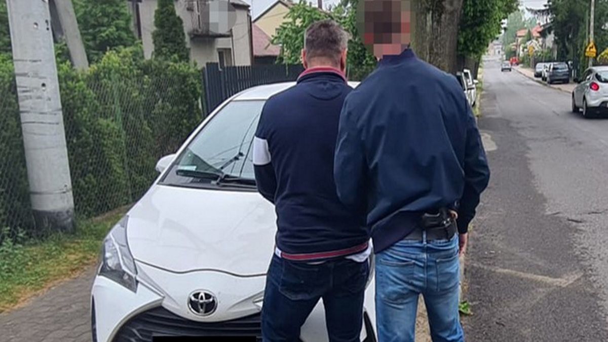 Jeden z zatrzymanych paserów