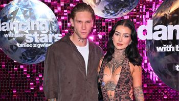 Marcysia Ryskała i Igor Łubkowski razem na ściance "Tańca z gwiazdami". Influencerka przyciągała wzrok głębokim dekoltem