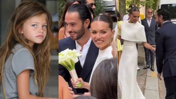 "Najpiękniejsza dziewczynka świata" POŚLUBIŁA znanego DJ-a! Thylane Blondeau zachwyciła w skromnej sukni (ZDJĘCIA)