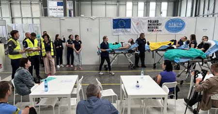 MEDEVAC HUB Jasionka. Cichy front pomocy tuż obok wojny