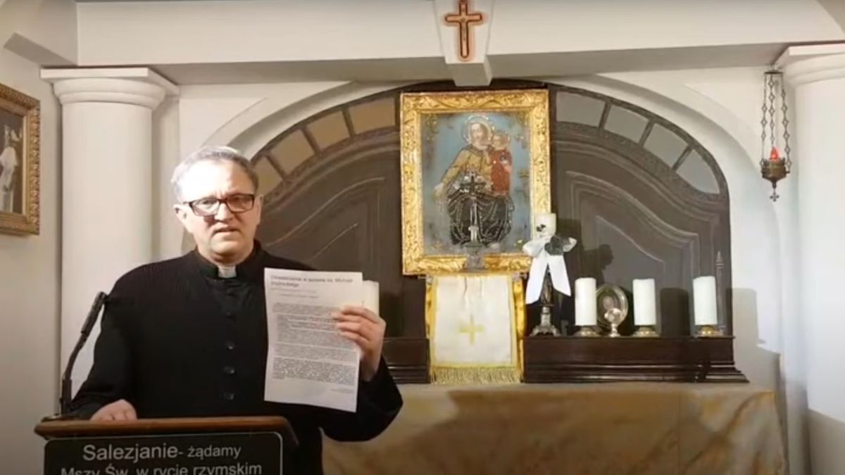 Ks. Michał Woźnicki po ekskomunice.