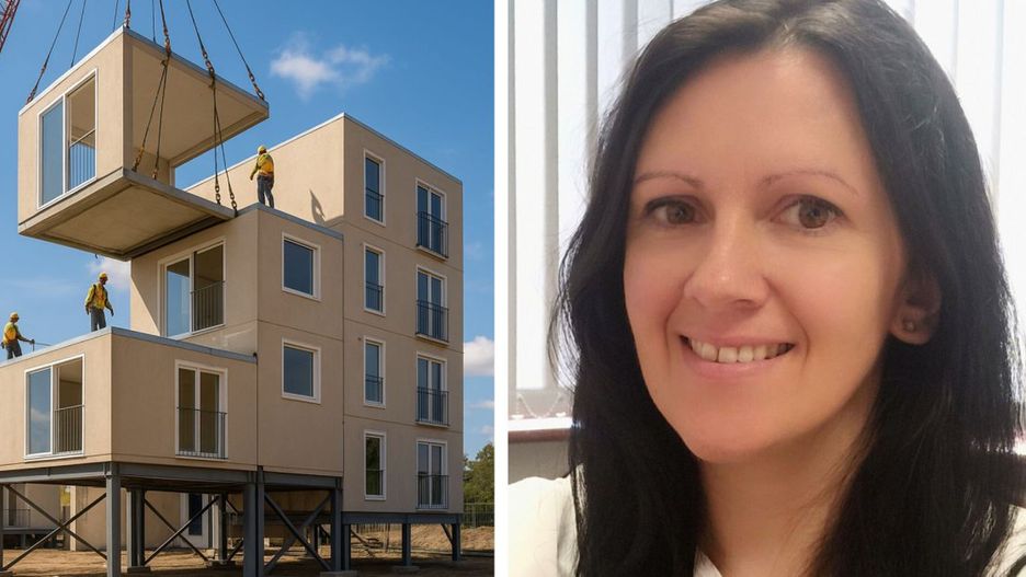 Prezes PGM Agnieszka Zwierz zapewnia, że jest gotowa do pozyskania pieniędzy i z budowania 64 mieszkanie w technologii modułowej