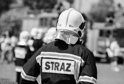 Strażak walczył z ogniem. Zginął, wracając z akcji