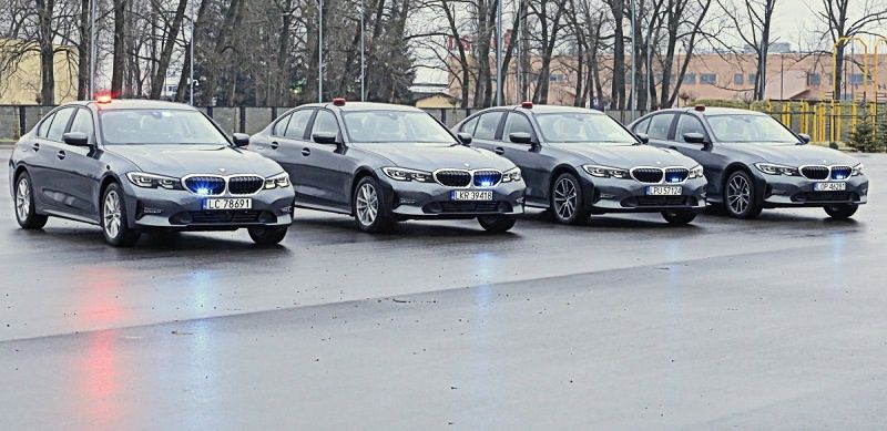 Nowe nieoznakowane radiowozy zasiliły flotę Komendy Wojewódzkiej Policji w Lublinie