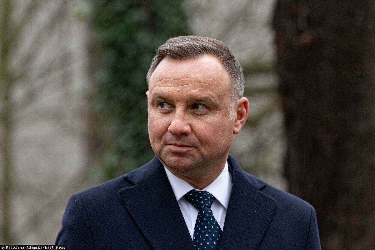 Prezydent Andrzej Duda jest zakażony COVID-19 / Fot: Karolina Adamska)