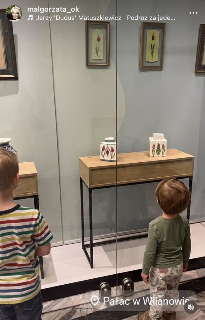 Małgorzata Ostrowska-Królikowska relacjonuje majówkę z wnukami