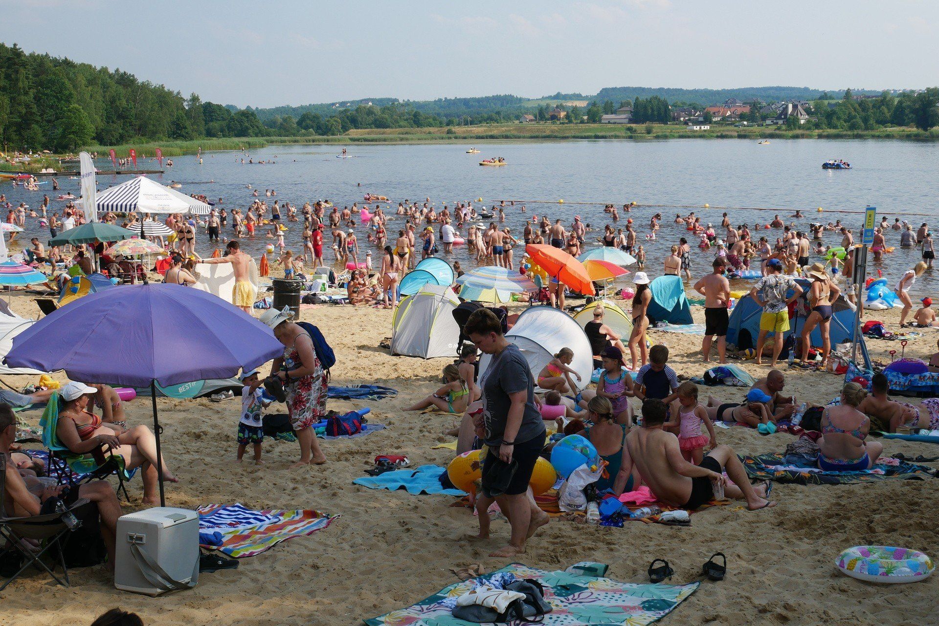 Dobre wieści z Chechła. Woda znów zdatna do kąpiel na popularnym kąpielisku w Trzebini 