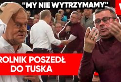 Rolnik zaskoczył Tuska na spotkaniu w Piotrkowie Tryb. Premier musiał się tłumaczyć