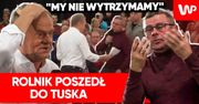 Rolnik zaskoczył Tuska na spotkaniu w Piotrkowie Tryb. Premier musiał się tłumaczyć