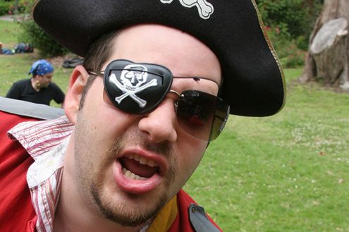 Pirat (Fot. Flickr/ioerror/lic. CC by-sa)