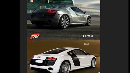 Forza Motorsport 3 VS rzeczywistość 1