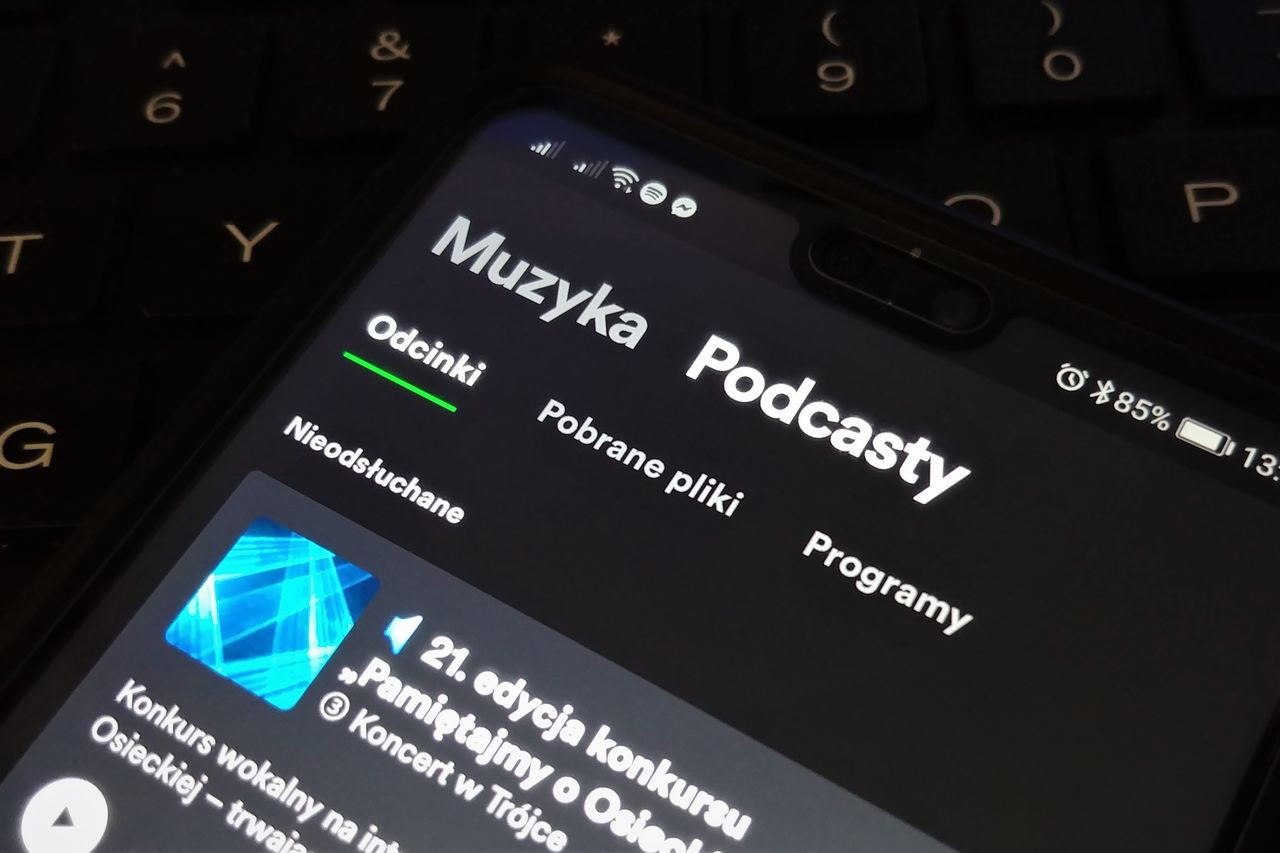 Spotify z nowym interfejsem w smartfonach: czytelny podział na muzykę i podcasty