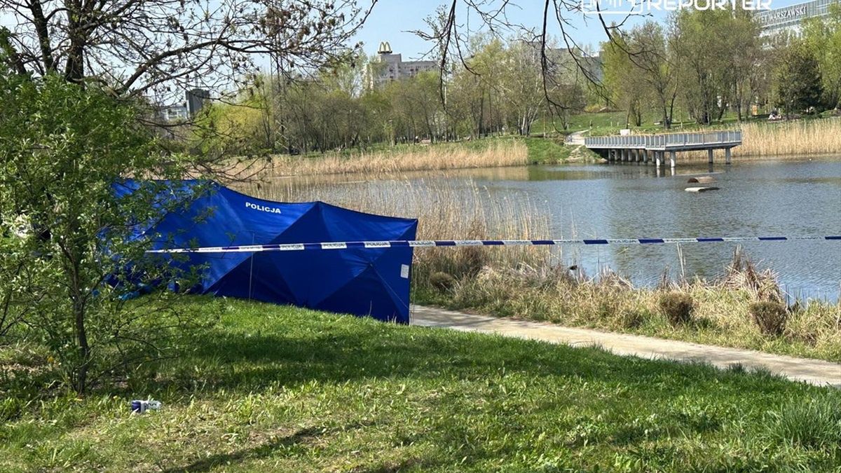 Zwłoki ujawniono nad Stawem Służewieckim.