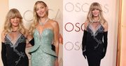 80-letnia Goldie Hawn ŚWIECI DEKOLTEM na gali oscarowej. Jej córka nosiła na sobie 35 MILIONÓW dolarów (ZDJĘCIA)